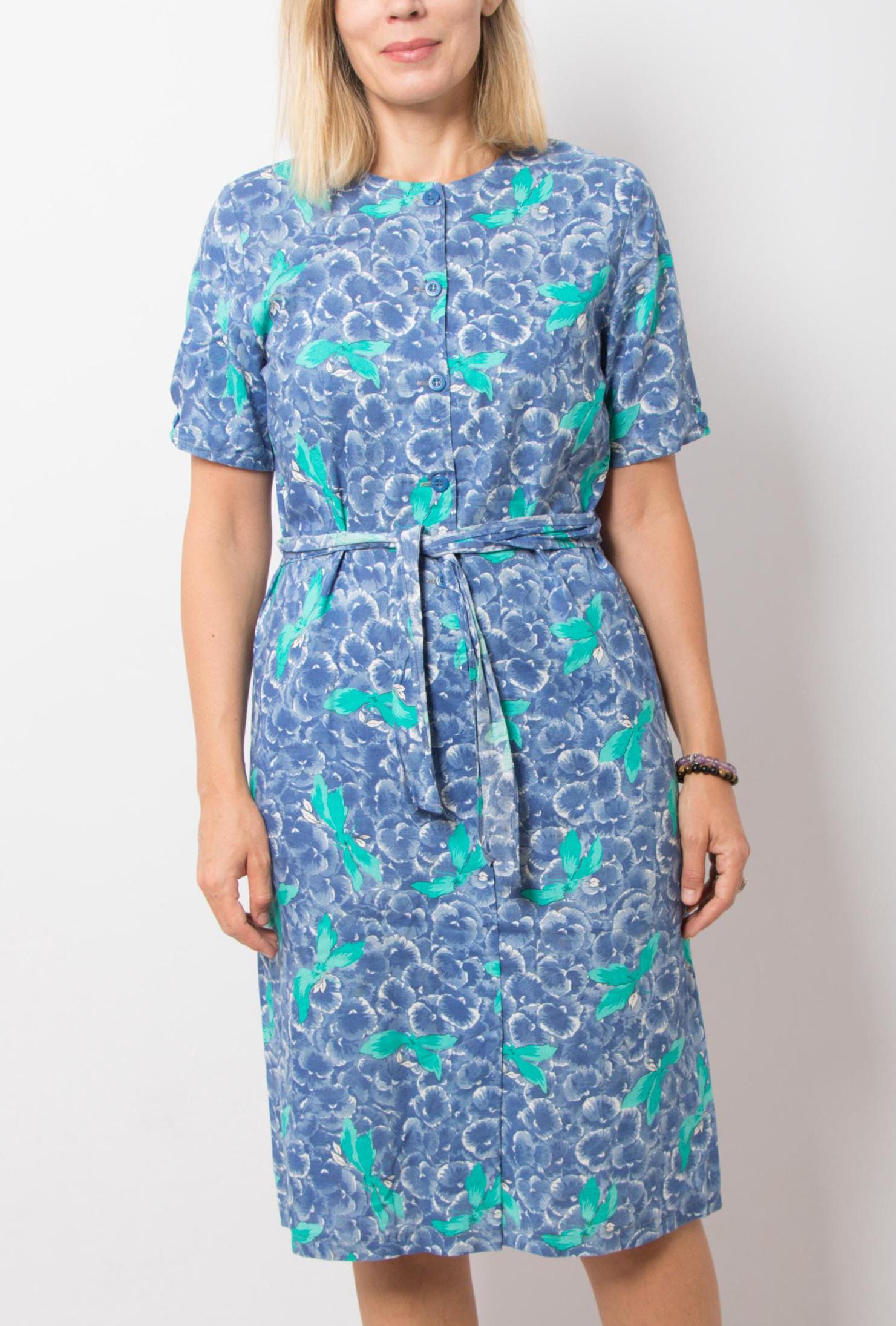 Vintage Floral House Dress Vintage Floral House Dress - Image 2