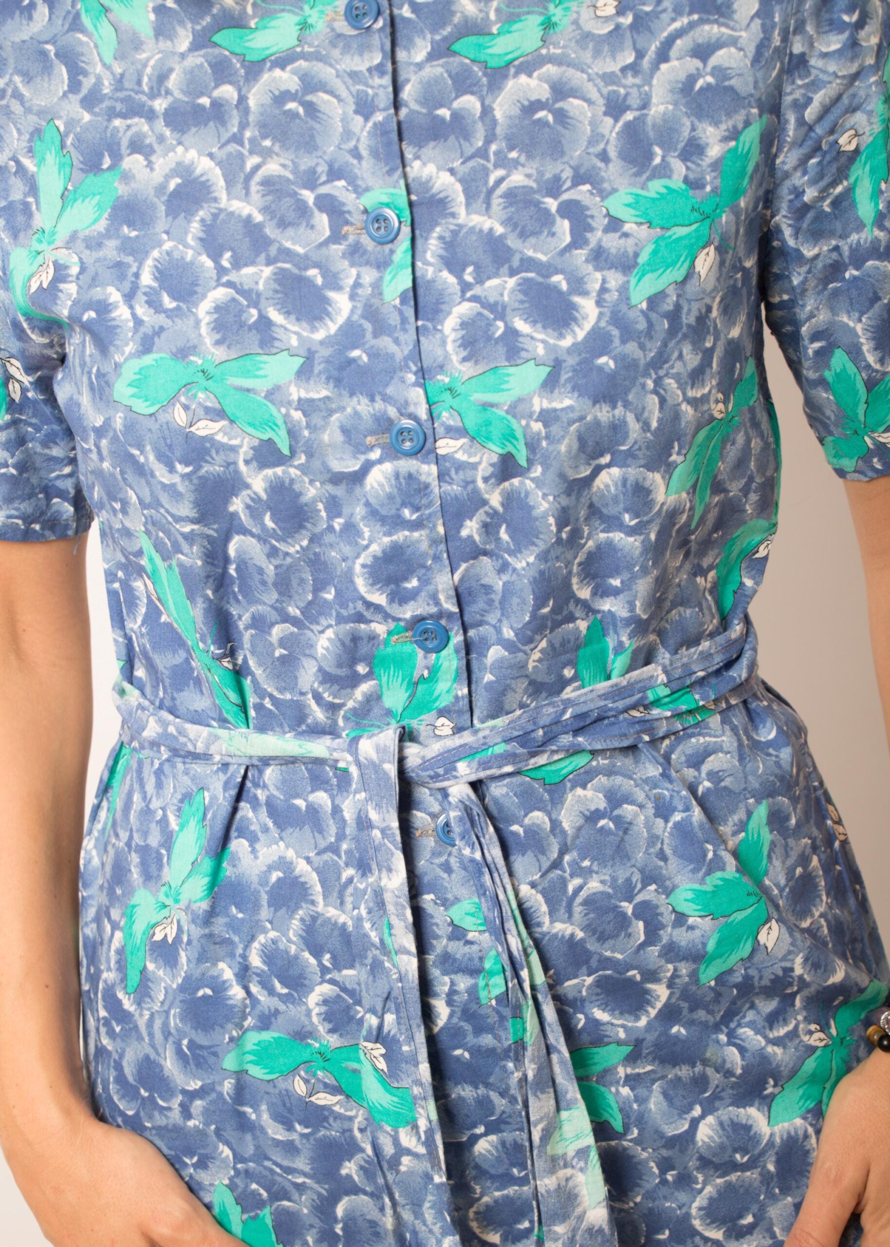 Vintage Floral House Dress Vintage Floral House Dress - Image 3