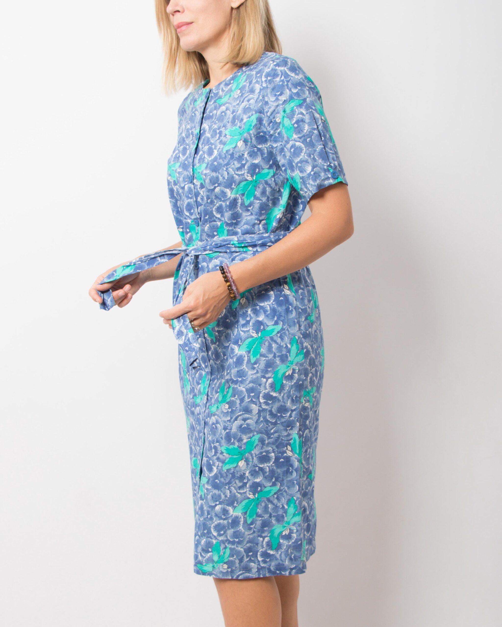 Vintage Floral House Dress Vintage Floral House Dress - Image 4
