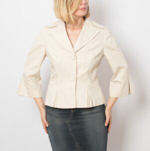Vintage Laura Ashley Cotton Linen Jacket