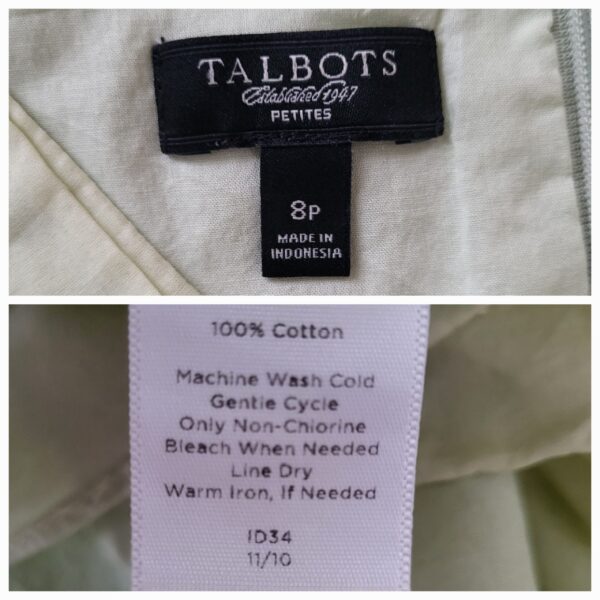 Vintage TALBOTS Ruffle Dress - Image 7