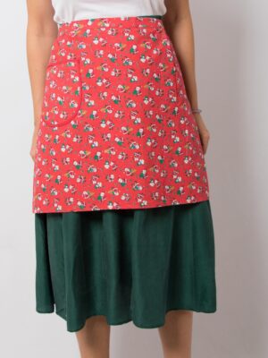 Vintage Waist Apron Christmas