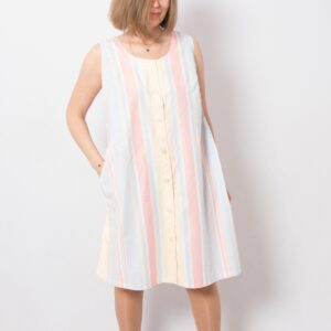 90 Button Up Sundress