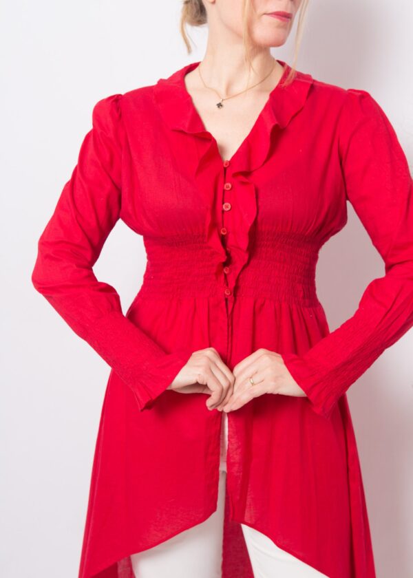Vintage High Low Shirt - Image 8