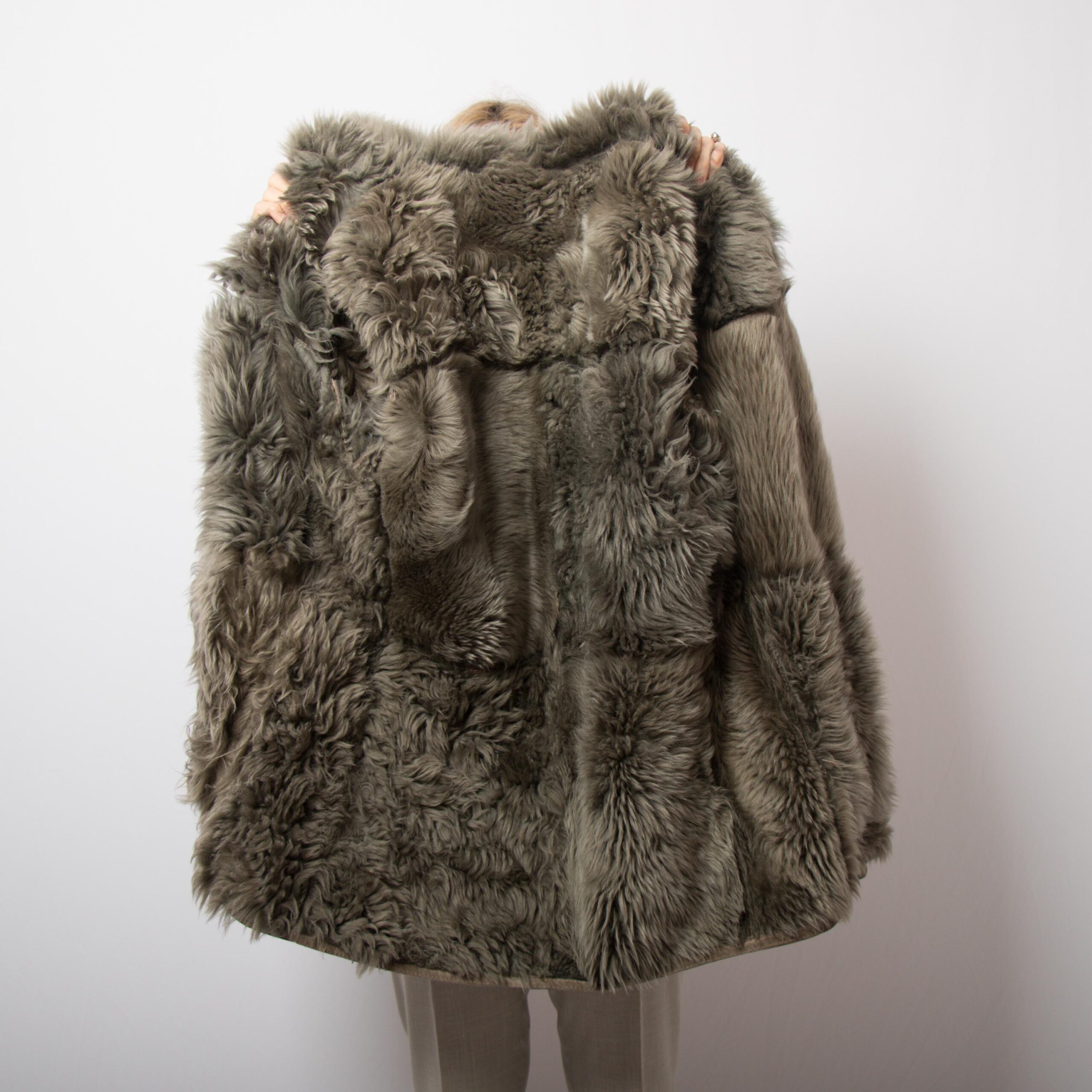 Vintage Oversized Shearling Jacket Vintage Oversized Shearling Jacket - Image 6