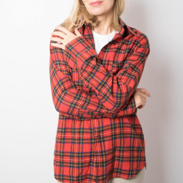 Vintage VIYELLA Plaid Shirt - Image 4