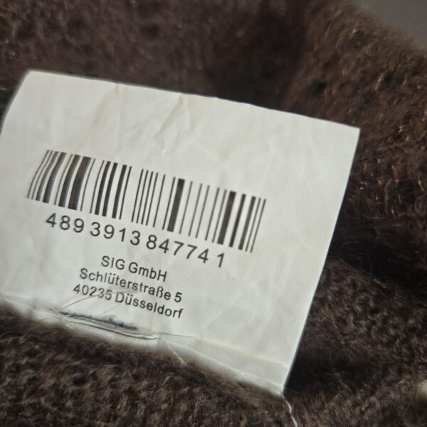 Vintage Pointelle Mohair Cardigan - Image 8