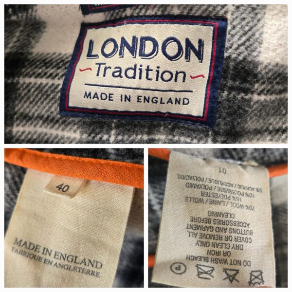 Vintage Hooded Duffle Coat - Image 7