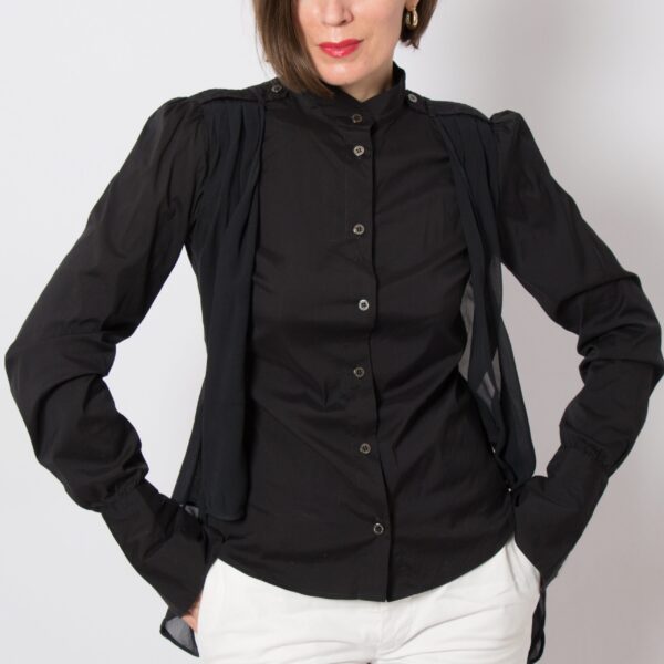 RICHMOND Black Blouse - Image 3