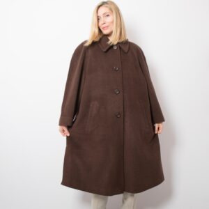 Vintage ELENA MIRO Angora Swing Coat