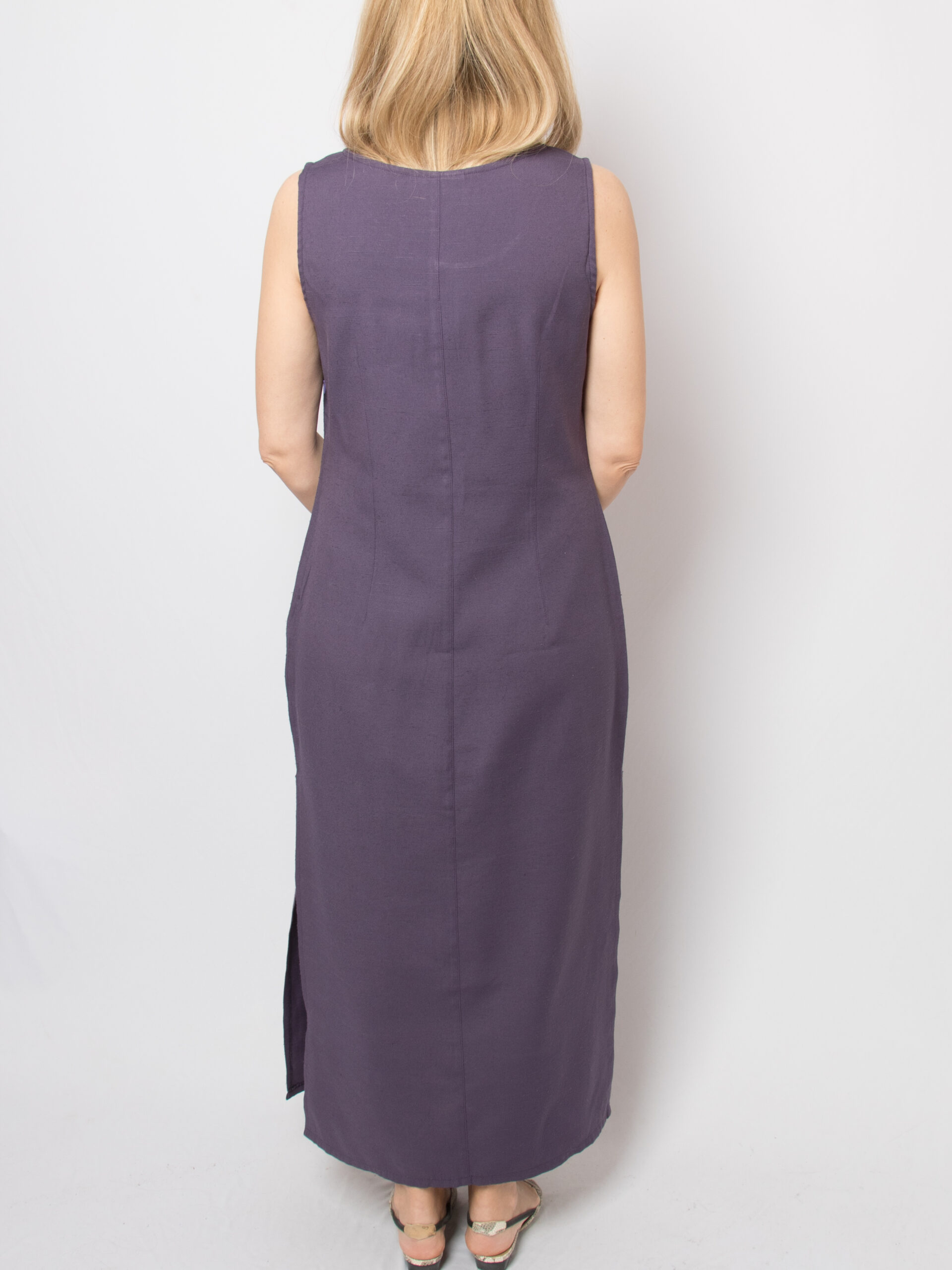 Purple Maxi Tank Dress by TRES LINE Purple Maxi Tank Dress by TRES LINE - Image 4