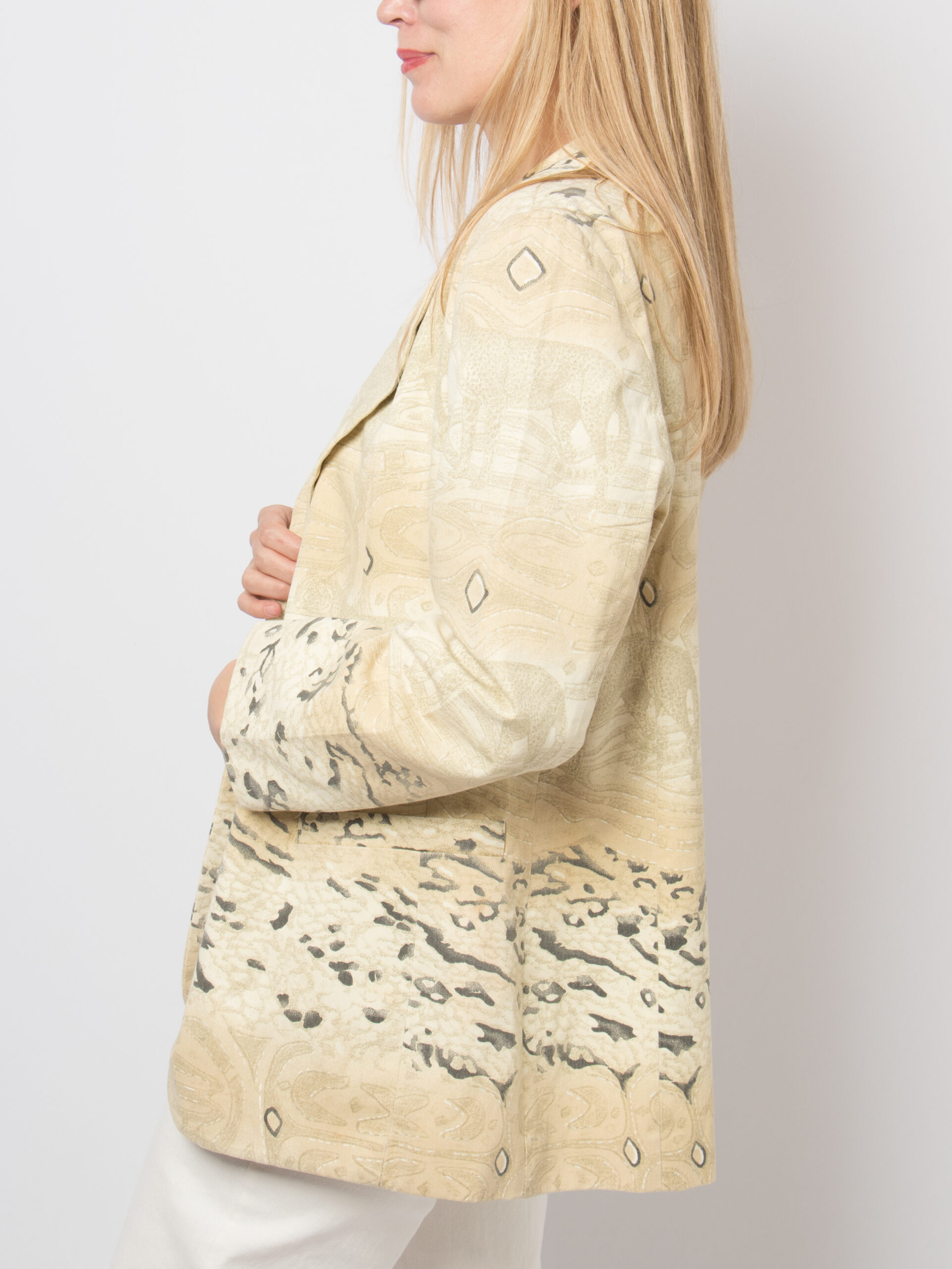 90s Cheetah Print Jacket 90s Cheetah Print Jacket - Image 4