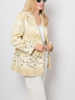 90s Cheetah Print Jacket