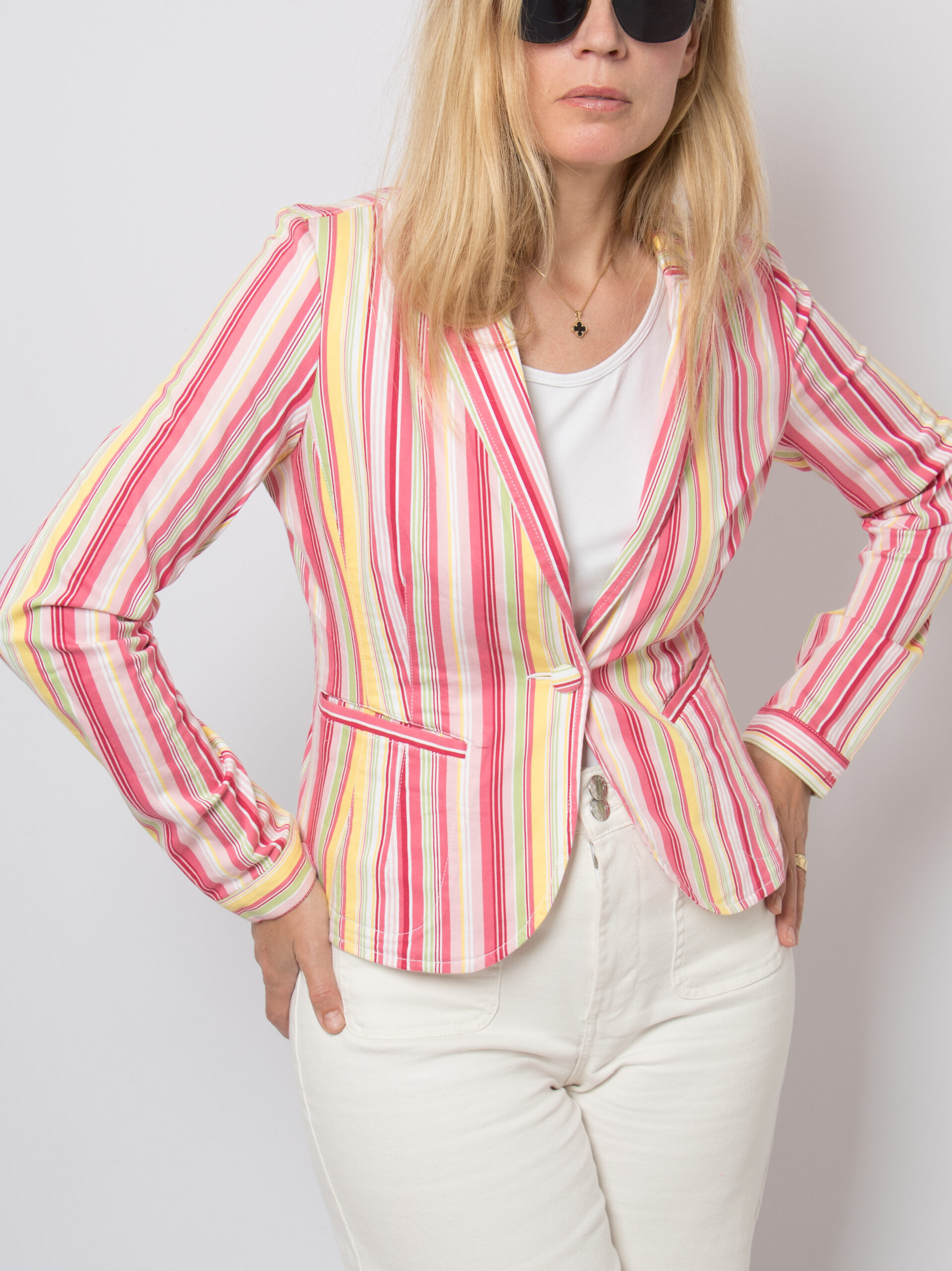 Tommy Hilfiger Striped Candy Blazer Tommy Hilfiger Striped Candy Blazer - Image 6