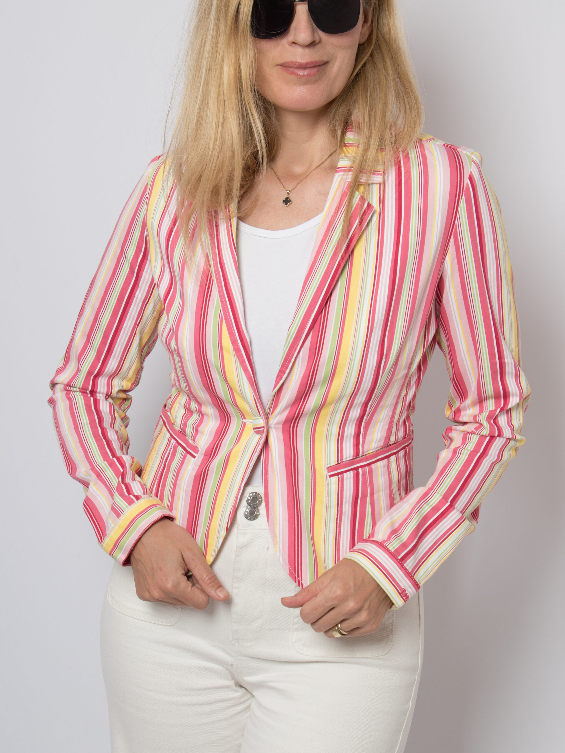 Tommy Hilfiger Striped Candy Blazer Tommy Hilfiger Striped Candy Blazer - Image 7