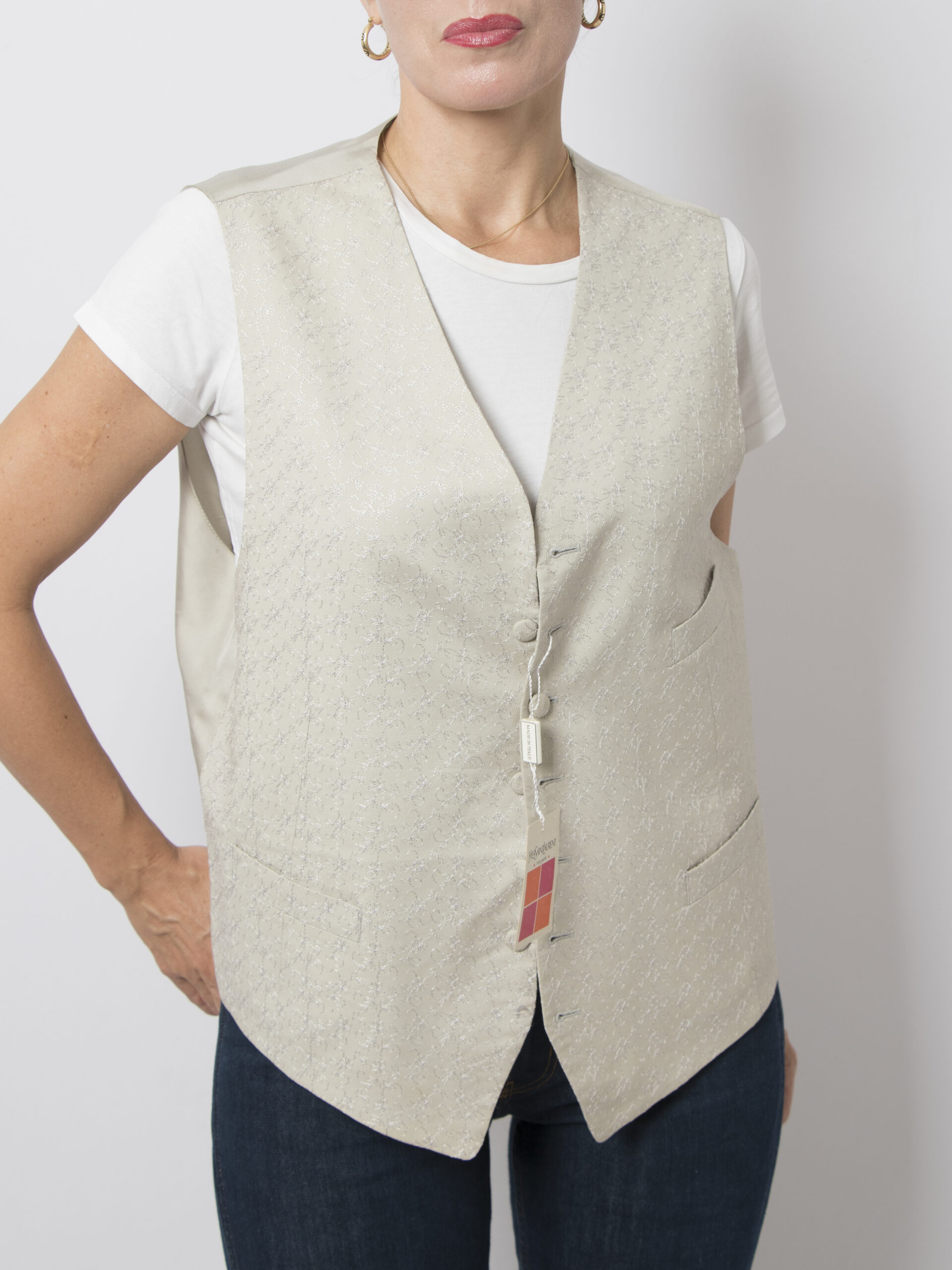 Vintage Yves Saint Laurent Waistcoat Vintage Yves Saint Laurent Waistcoat - Image 6