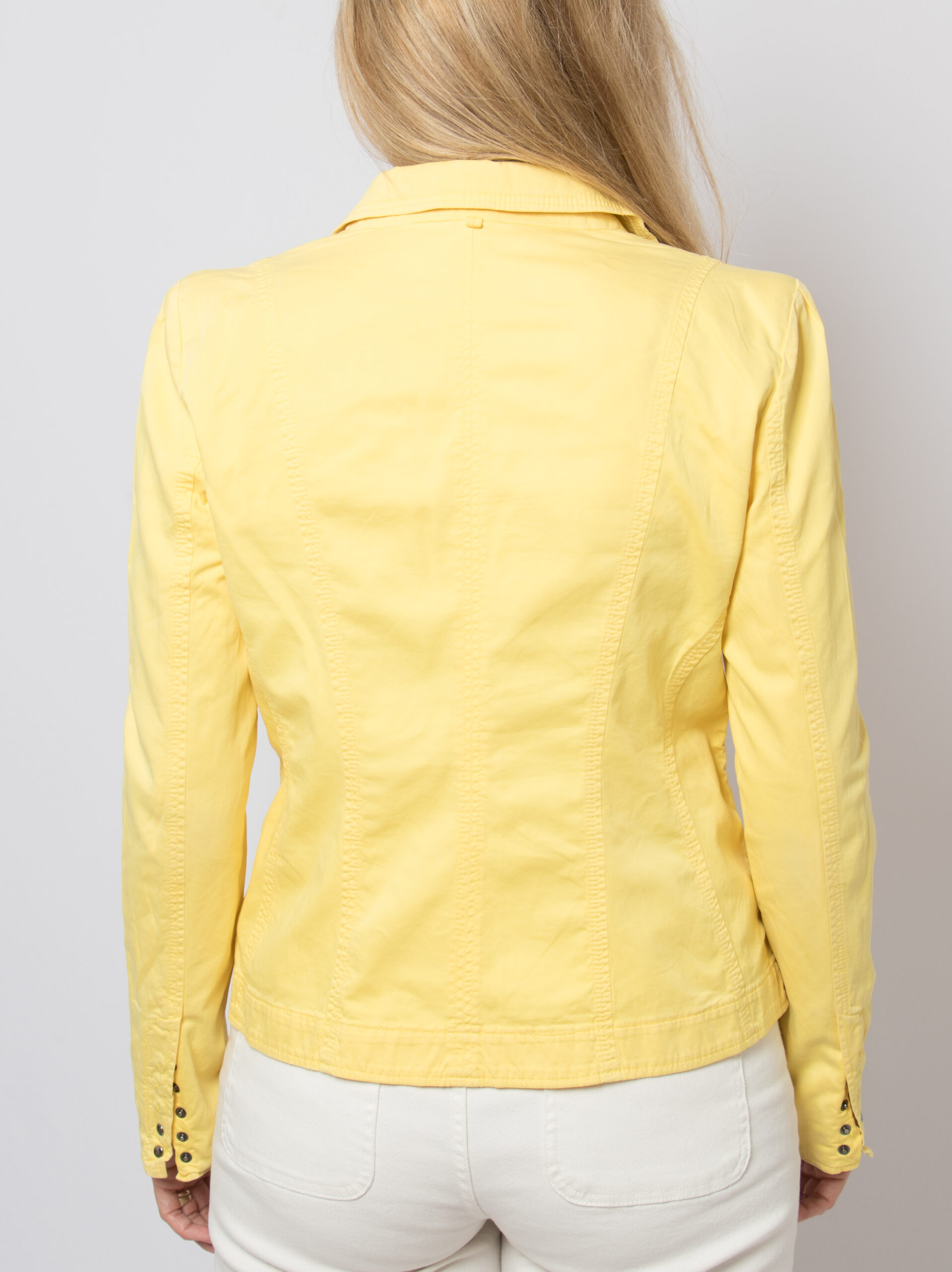 Vintage Marc Cain Yellow Blazer Vintage Marc Cain Yellow Blazer - Image 4