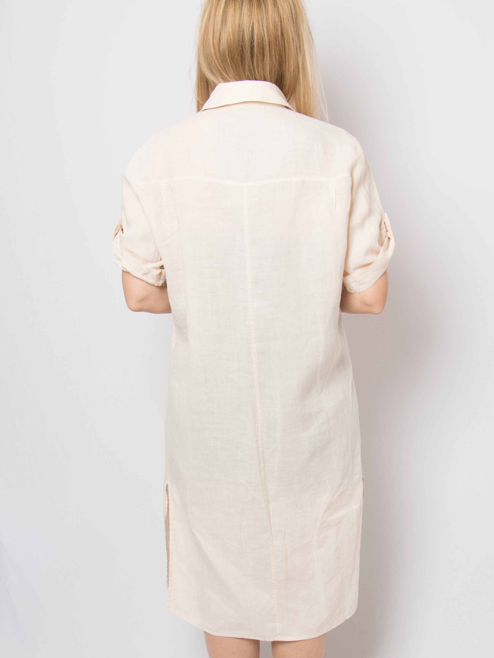 Vintage Linen Shirt Dress Vintage Linen Shirt Dress - Image 4