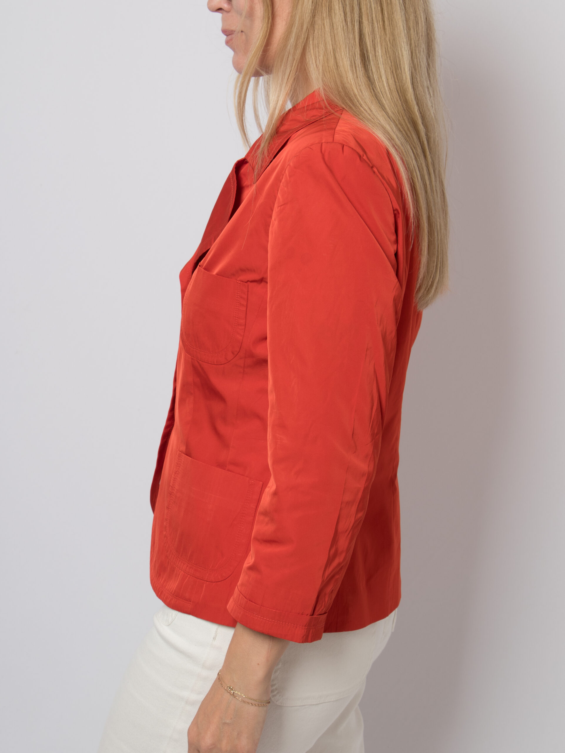 Vintage Rene Lezard Red Blazer Vintage Rene Lezard Red Blazer - Image 5