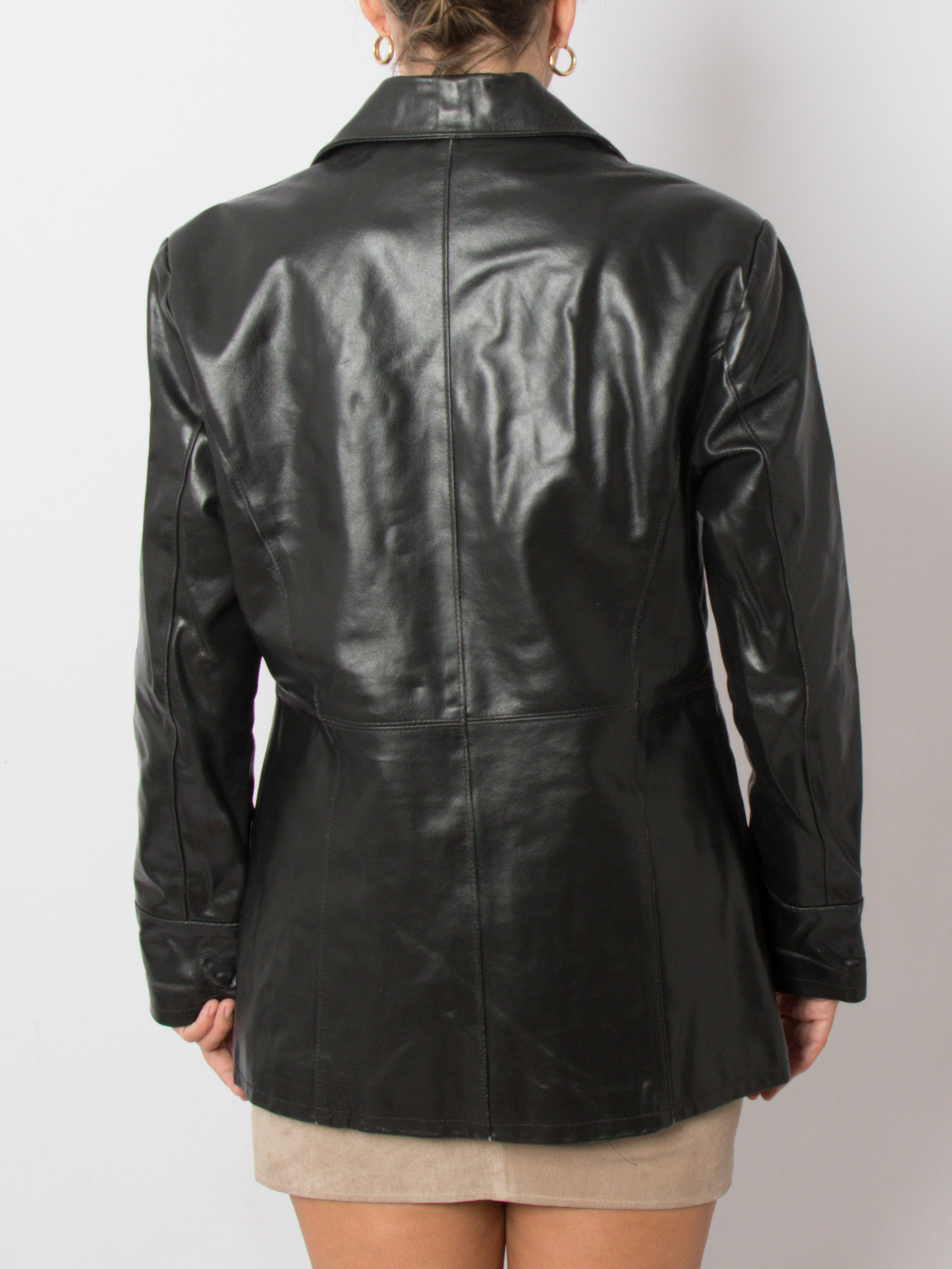 Dario Brizzi 90s Leather Jacket Dario Brizzi 90s Leather Jacket - Image 4