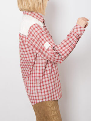 Vintage Red Plaid Shirt