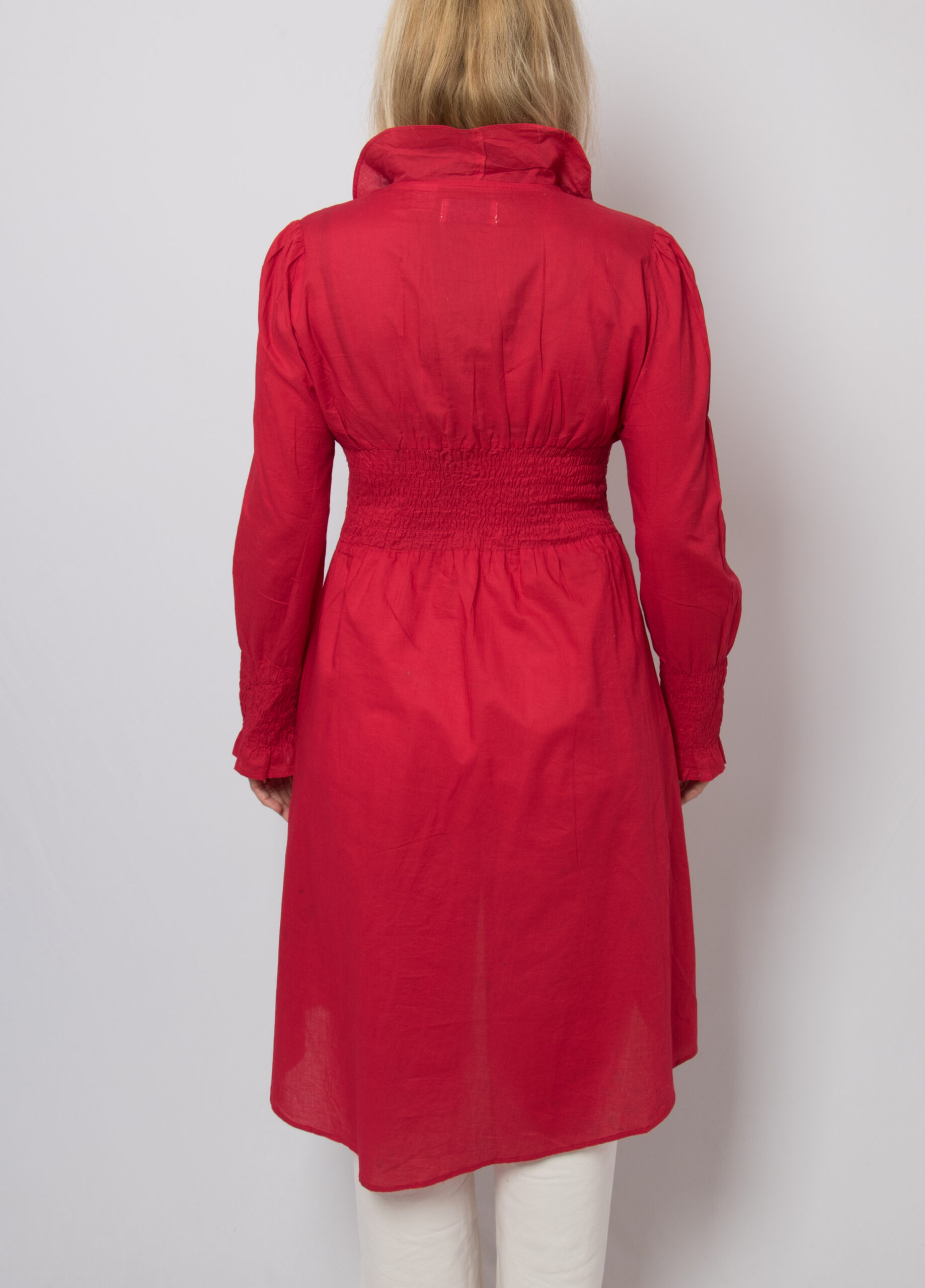 Vintage Ruffled Asymmetric Blouse Vintage Ruffled Asymmetric Blouse - Image 5