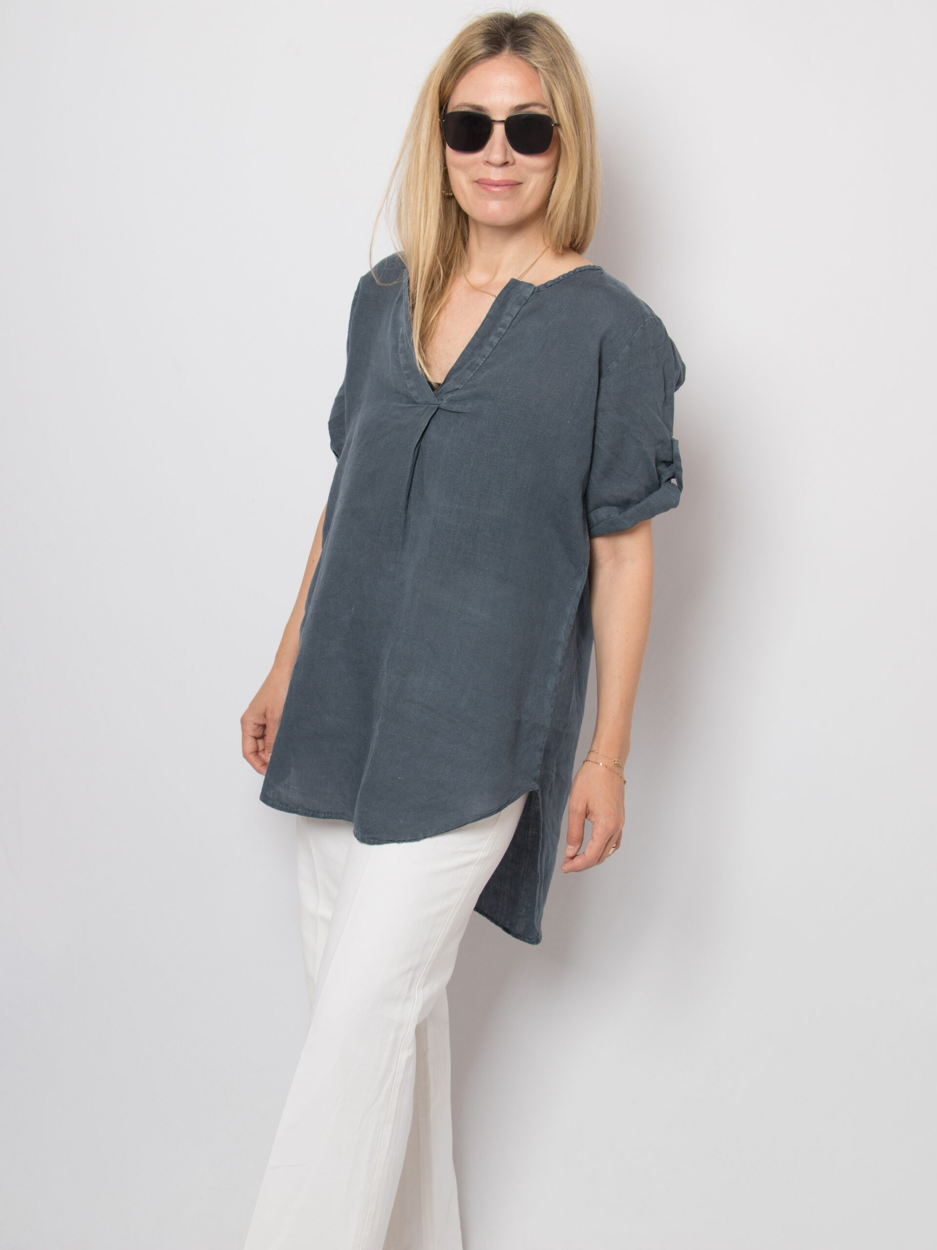 Vintage Linen Tunic Resort Holiday Vintage Linen Tunic Resort Holiday