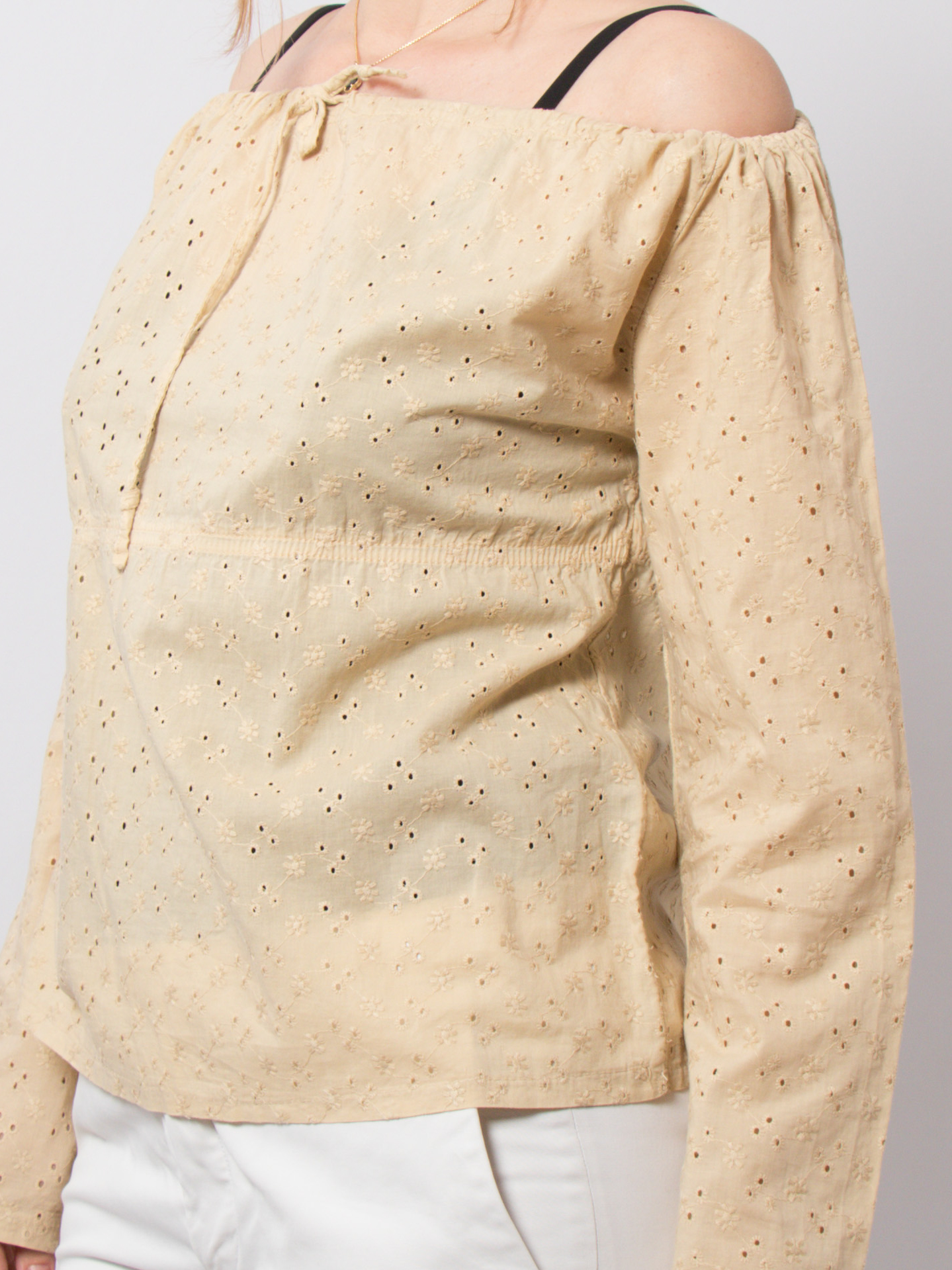 Vintage Broderie Anglaise Blouse Vintage Broderie Anglaise Blouse - Image 5