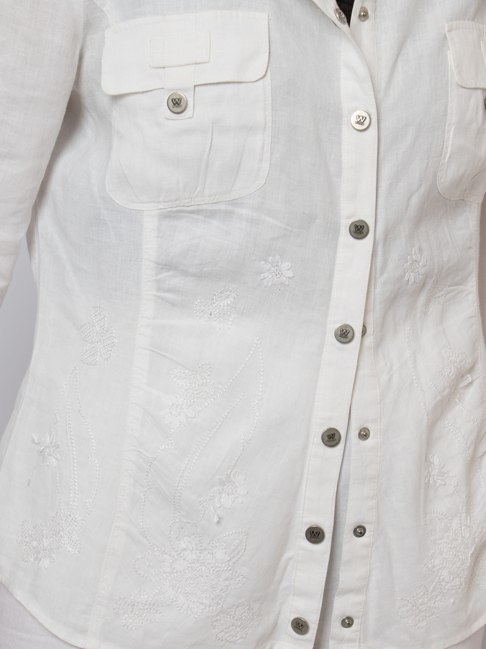 WEEKEND MAX MARA White Linen Shirt WEEKEND MAX MARA White Linen Shirt - Image 7