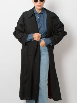 Vintage Silk Duster Coat