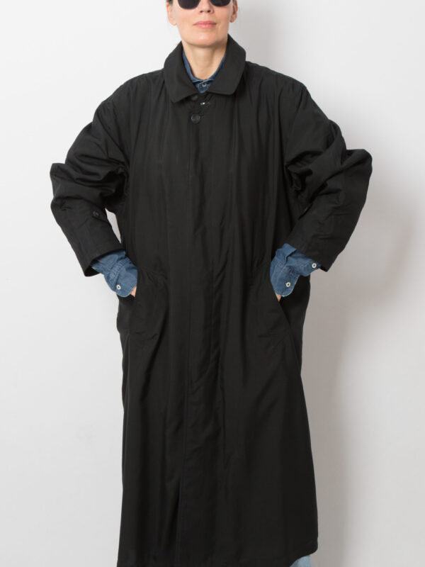 Vintage Silk Duster Coat - Image 5