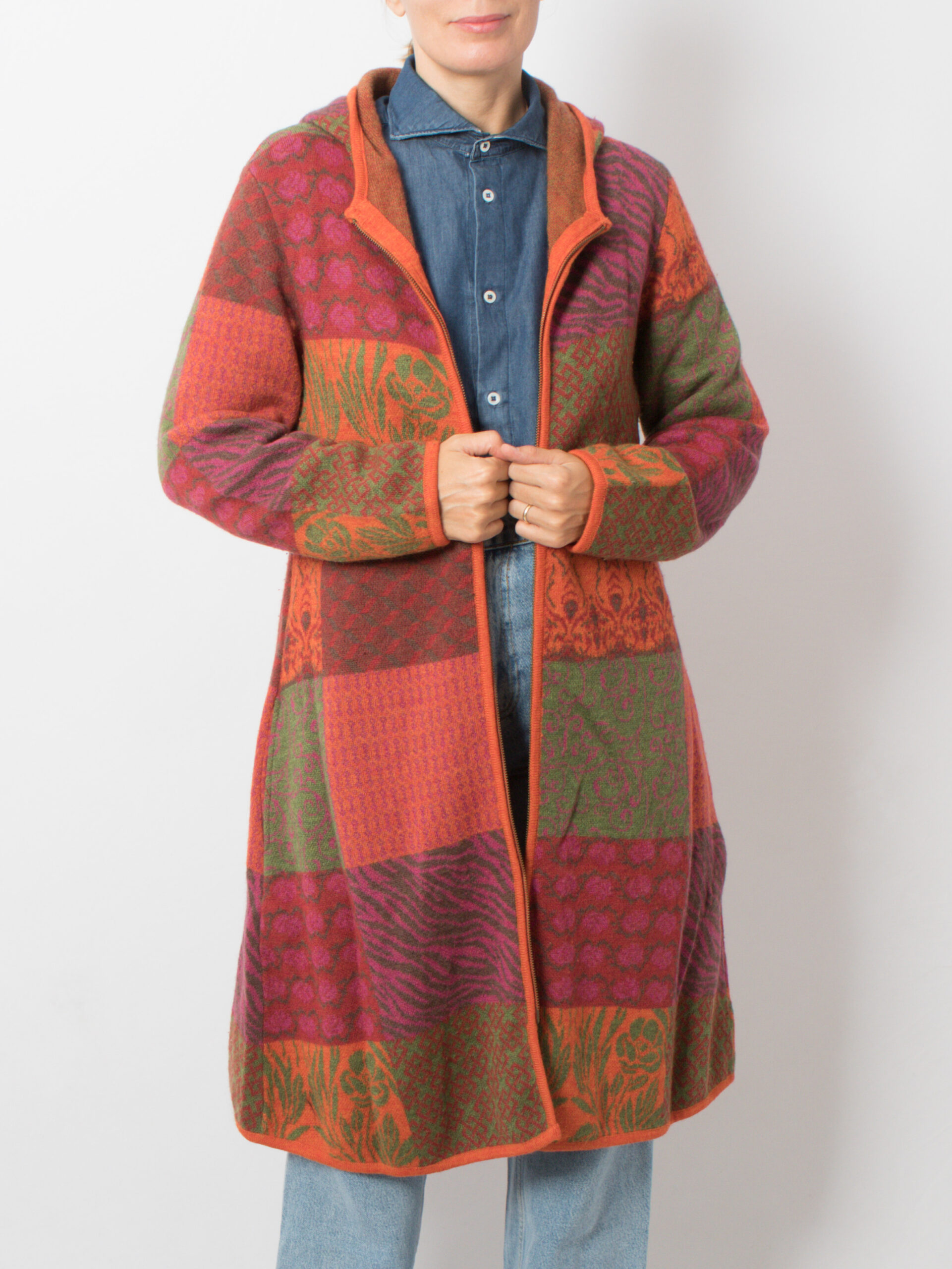Vintage Boho Patchwork Coat Vintage Boho Patchwork Coat - Image 2