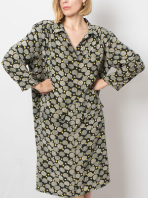 Vintage Donna Enrica Silk Dress