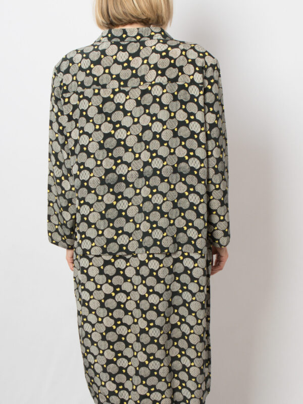 Vintage Donna Enrica Silk Dress - Image 3