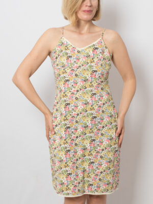 90s Cotton Slip Dress by Route 66