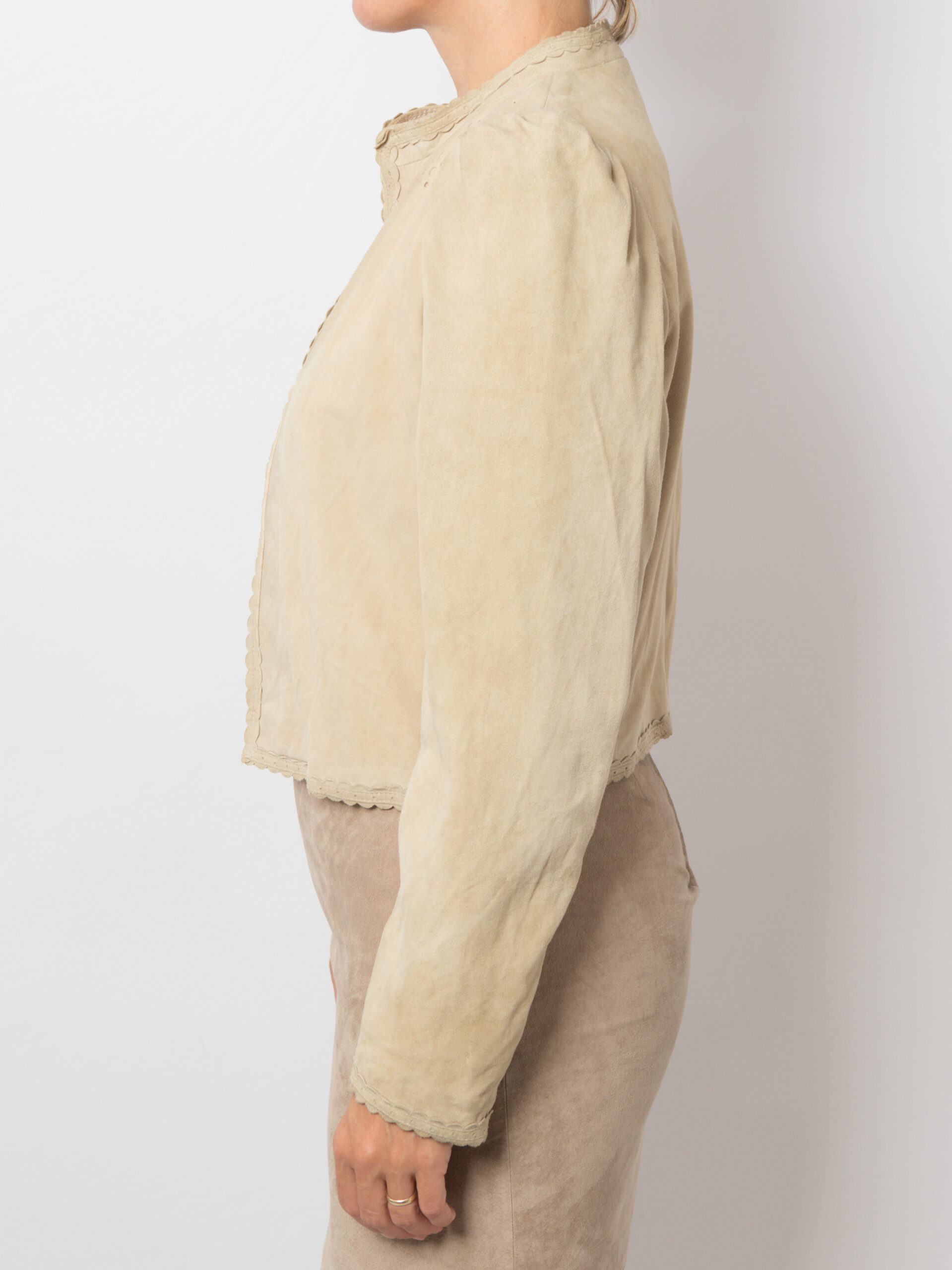 Vintage LOUIS FÉRAUD Paris Suede Jacket Vintage LOUIS FÉRAUD Paris Suede Jacket - Image 5