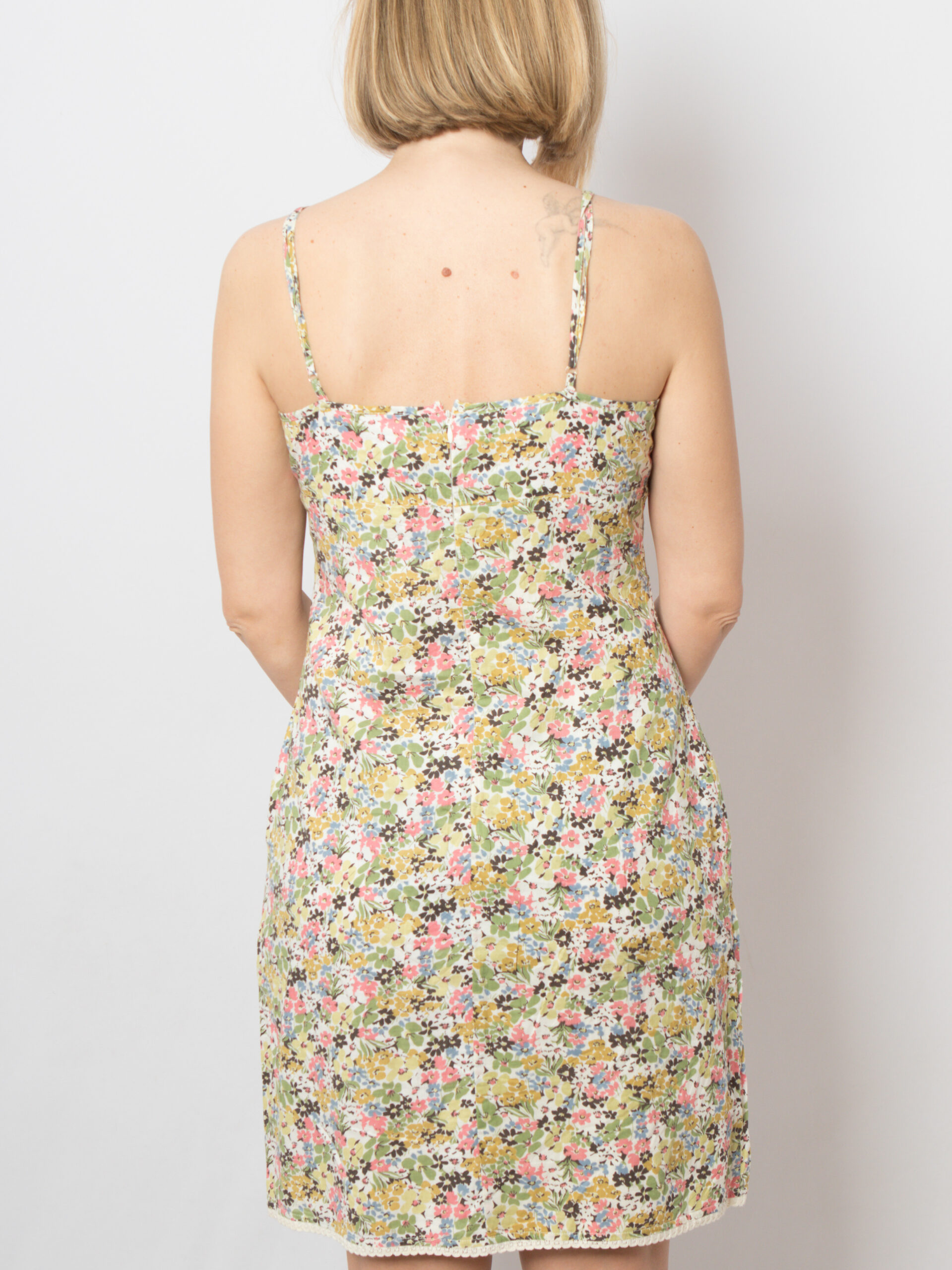90s Cotton Slip Dress by Route 66 90s Cotton Slip Dress by Route 66 - Image 4