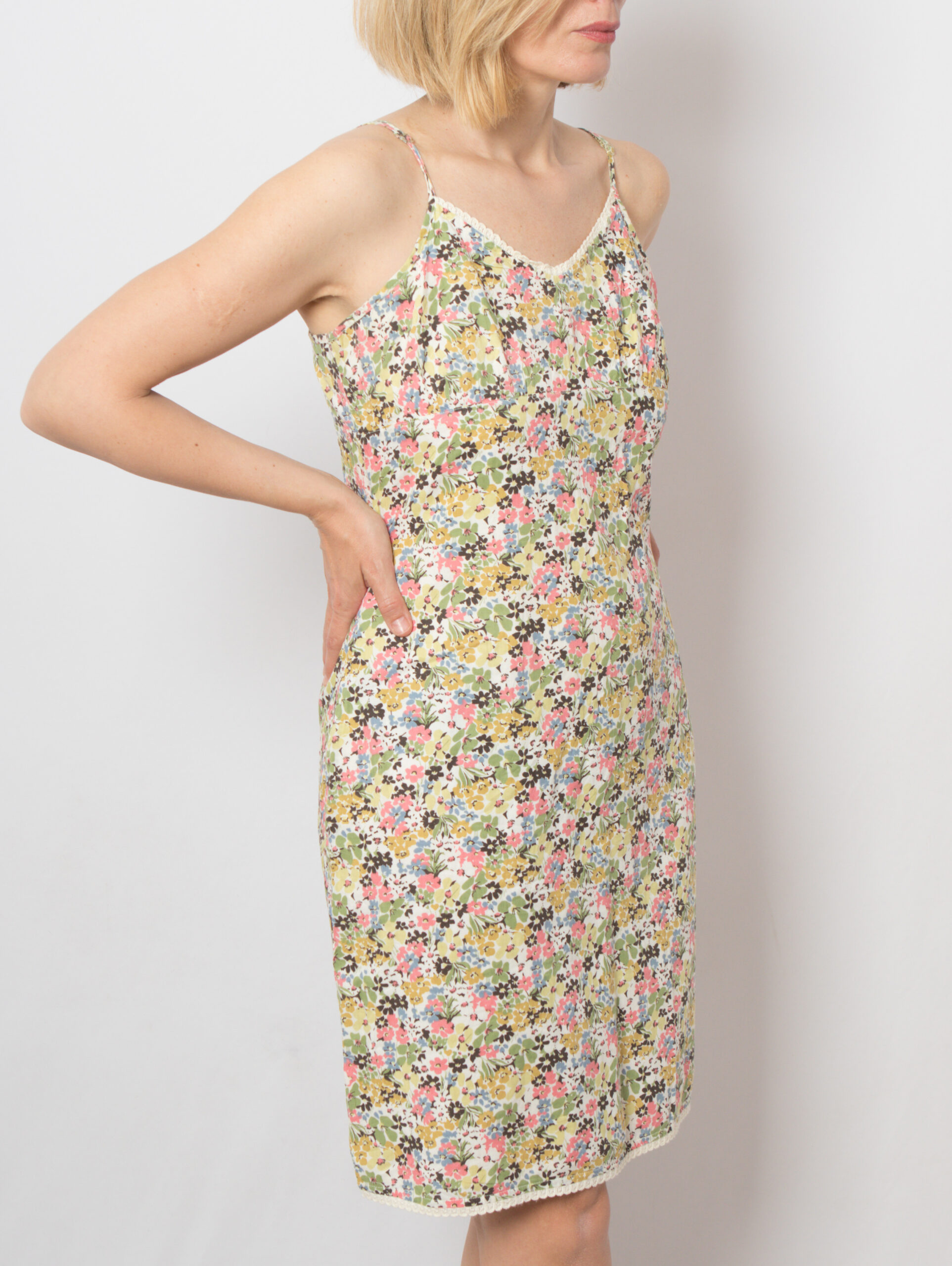 90s Cotton Slip Dress by Route 66 90s Cotton Slip Dress by Route 66 - Image 5