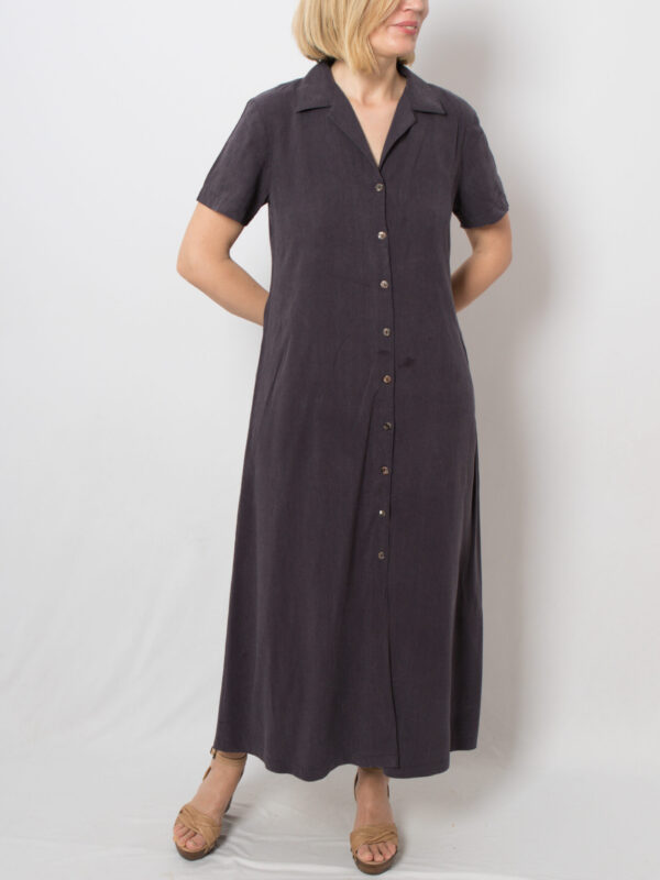 90s Minimalist Maxi Dress - Image 3