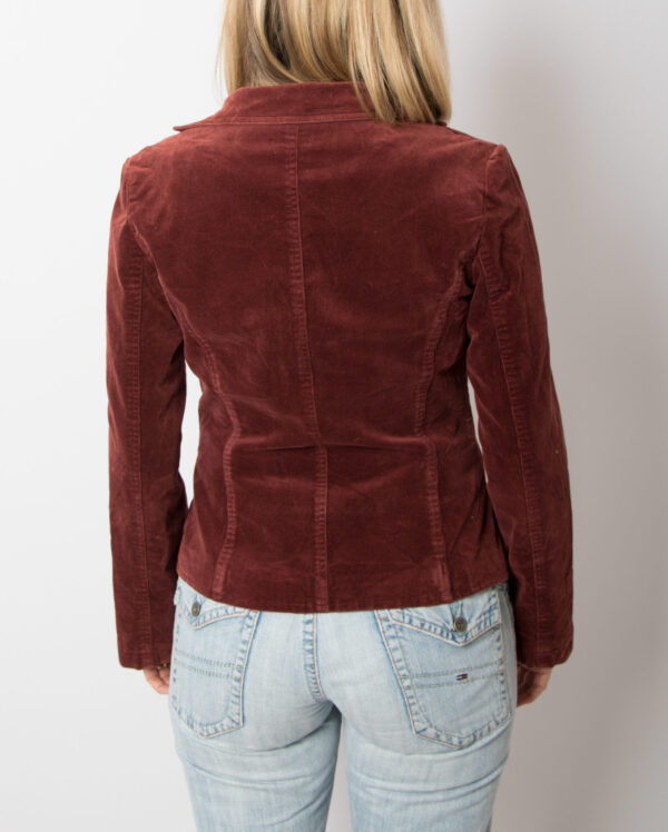 Vintage Rust Corduroy Blazer Women - Image 4