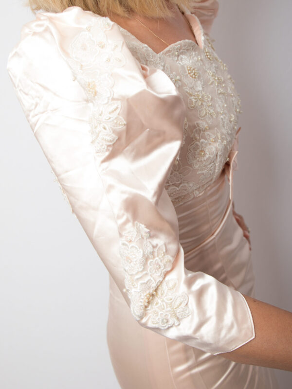 80s Maxi Ball Dress - Image 7
