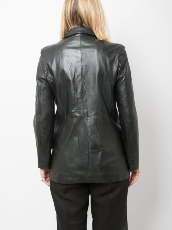 90s Leather Blazer by Privileg - Image 3