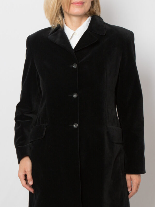 Vintage Black Velvet Jacket