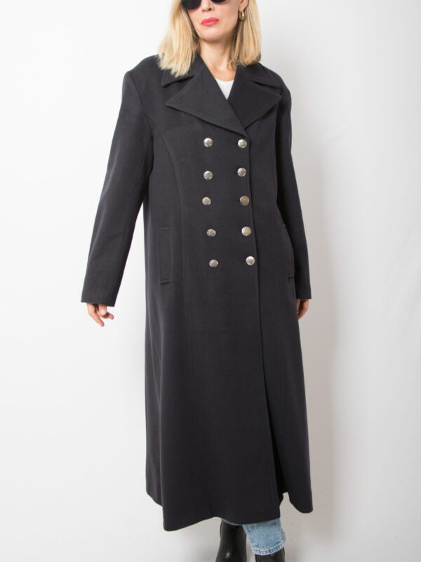 Vintage Angora Long Coat - Image 5