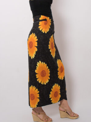 Vintage Maxi Wrap Skirt