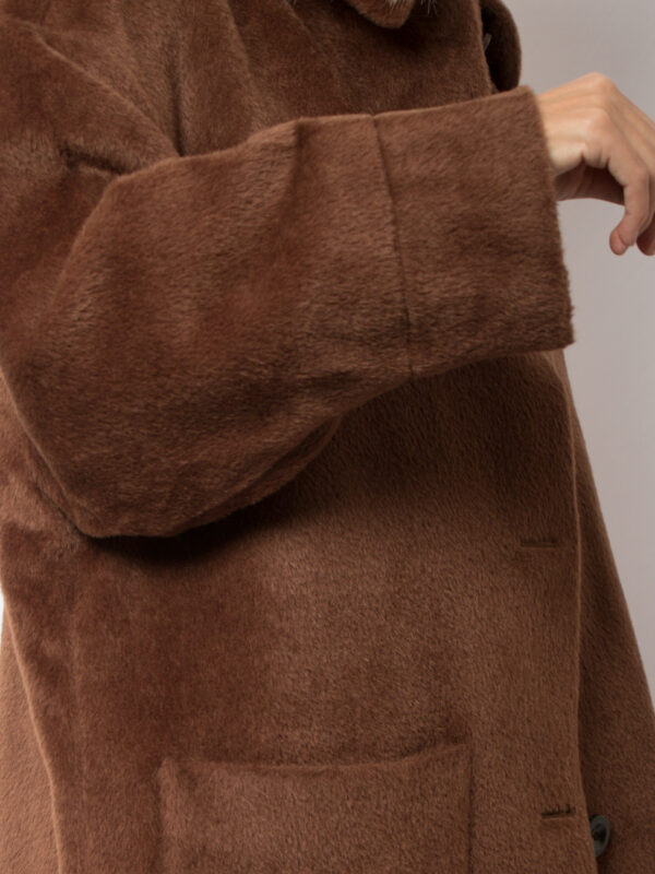 BASLER Vintage Wool Llama Coat Oversized - Image 5
