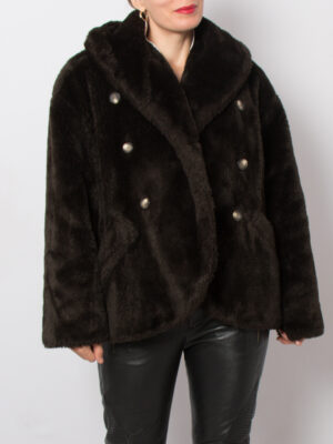 90s Pennyblack Faux Fur Jacket