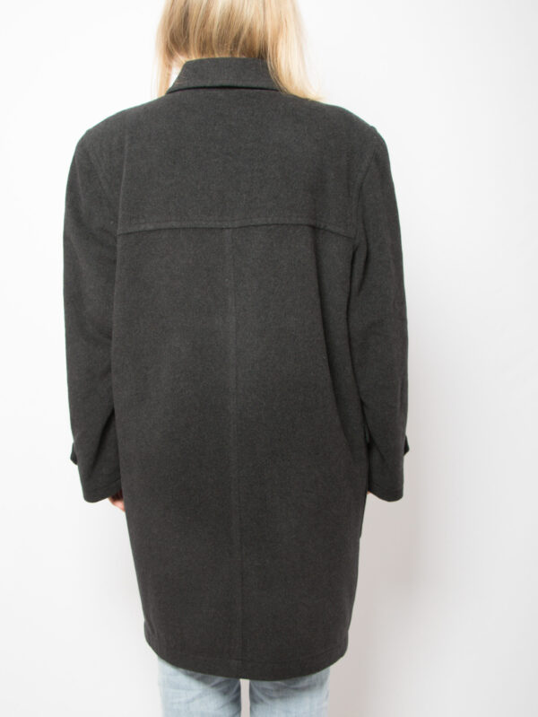 Vintage Wool Duffle Coat Menswear - Image 3