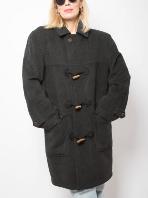 Vintage Wool Duffle Coat Menswear