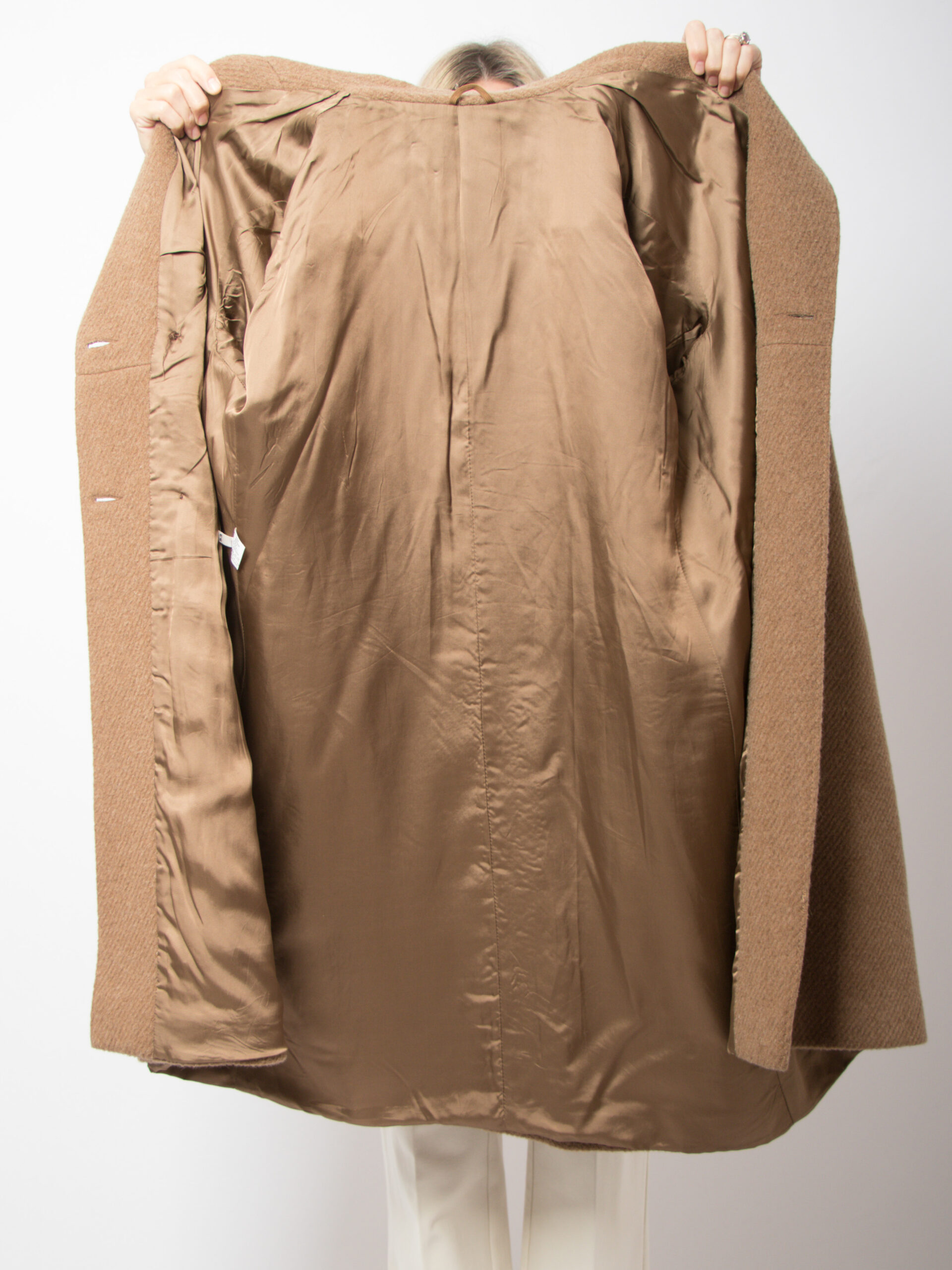 Vintage Herringbone Mohair Coat Vintage Herringbone Mohair Coat - Image 6